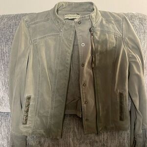 Green bomber jacket, small